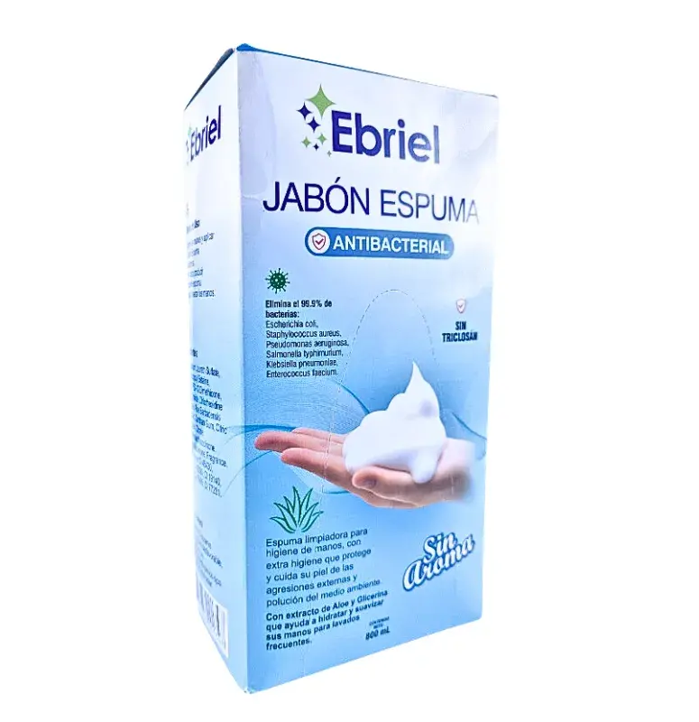 Jabon espuma antibacterial